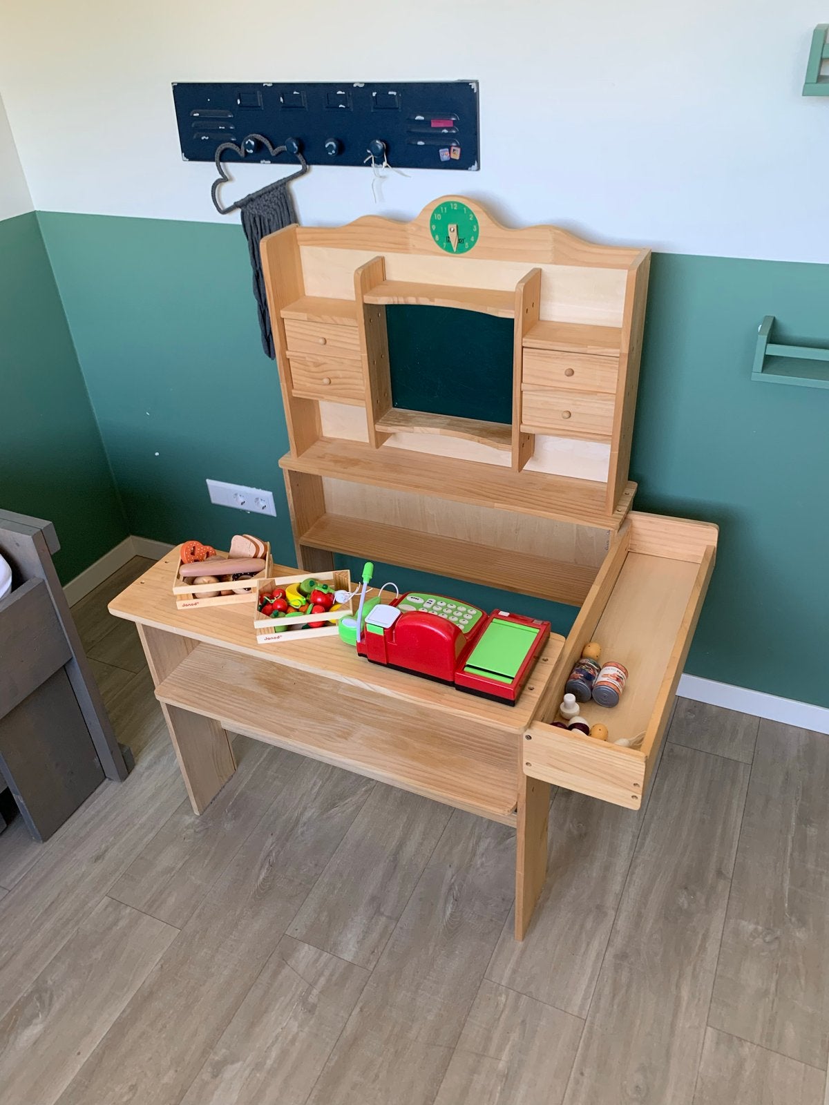 Houten speelgoedwinkel / marktkraam voor kinderen, Ophalen, Gebruikt, Jongen of Meisje