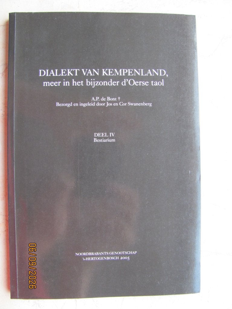 NIEUW boek Jos en Cor Swanenberg DIALEKT VAN KEMPENLAND 2005, Boeken, Ophalen of Verzenden, Overige onderwerpen, A.P. de Bont / Jos en Cor Swanenberg, ill. Gurt Swanenberg