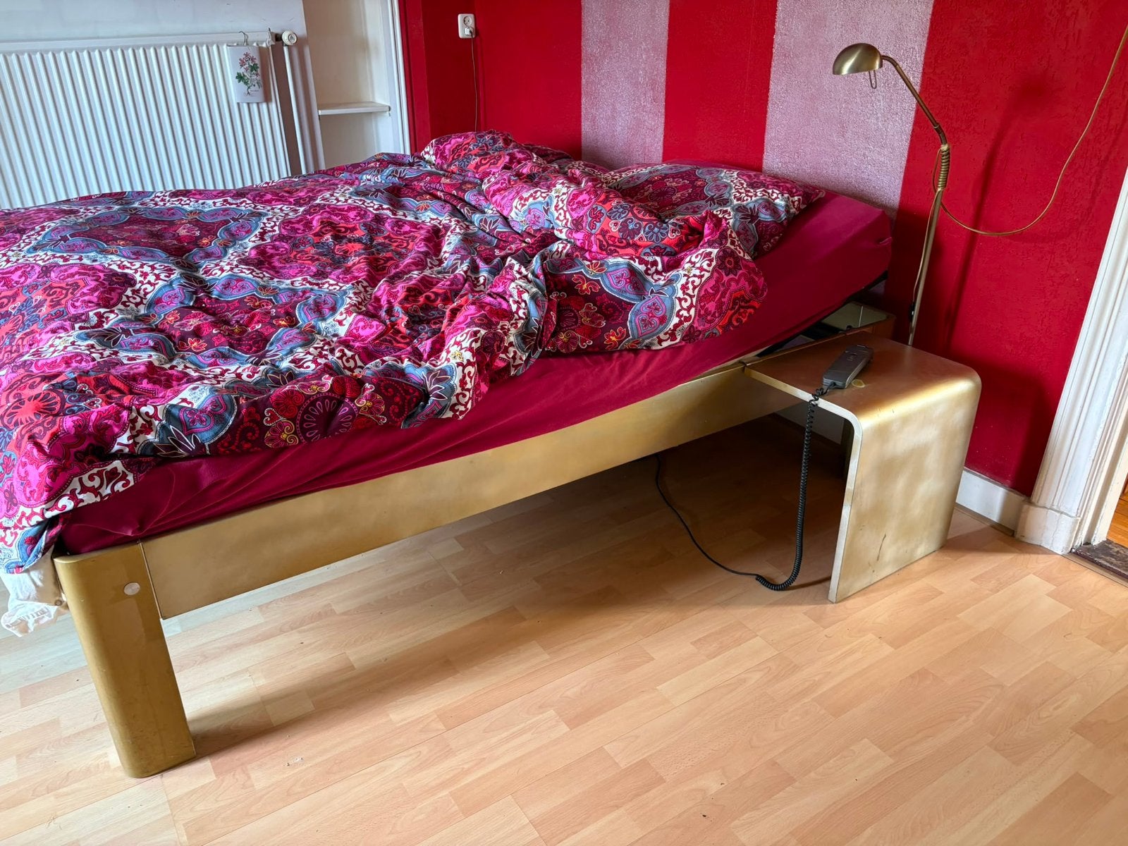 Auping bed senioren hoogte, verstelbaar, Huis en Inrichting, Slaapkamer | Bedden, Ophalen, Overige kleuren, Tweepersoons, 180 cm