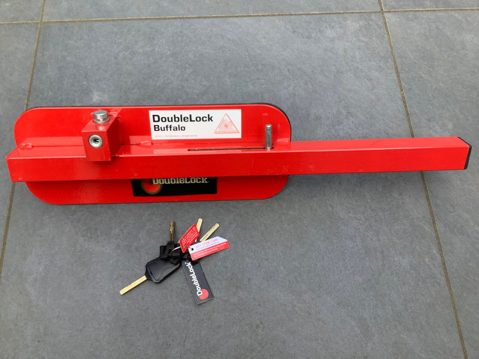 Wielklem Buffalo Doublelock – zeer nette staat - SCM gekeurd, Ophalen, Zo goed als nieuw