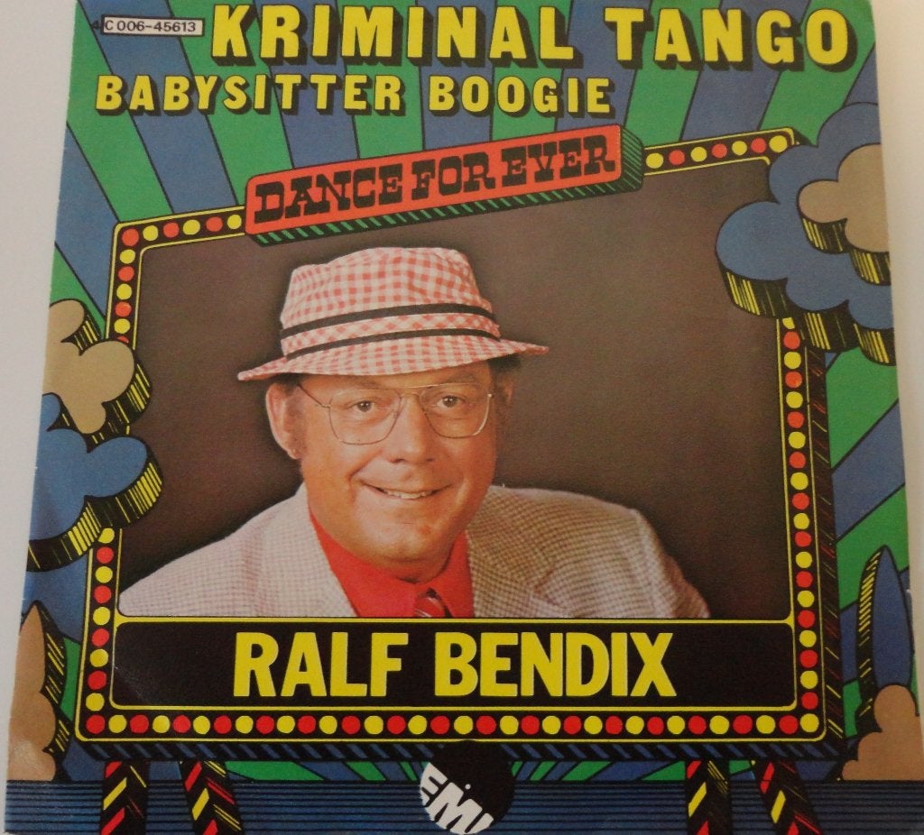 Ralf Bendix > Kriminal Tango, Ophalen of Verzenden, Gebruikt, 7 inch