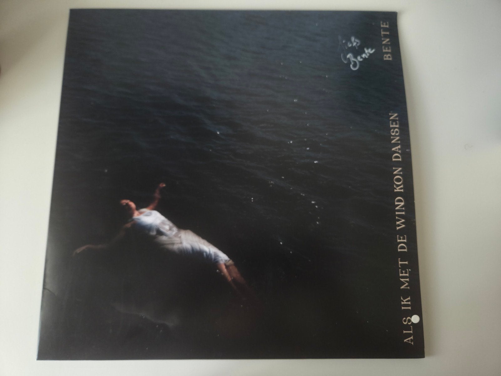 LP vinyl gesigneerd Bente met handtekening, Ophalen of Verzenden, Zo goed als nieuw, 12 inch, Pop