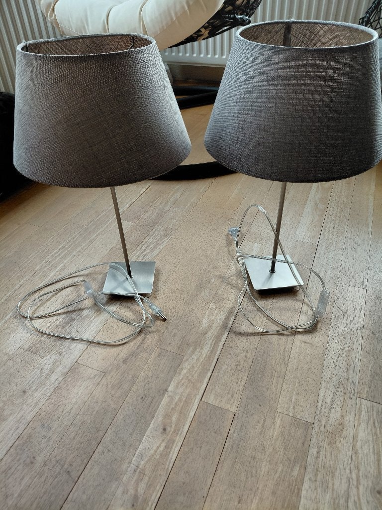 Staande tafellampen, Huis en Inrichting, Ophalen, Gebruikt, E27 (groot), Minder dan 100 cm