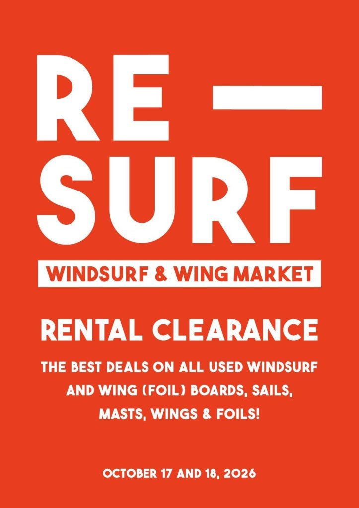 Re-Surf market | Rental clearance | Windsurf, Watersport en Boten, Gebruikt, Niet ingevuld, Met vin(nen), Niet ingevuld