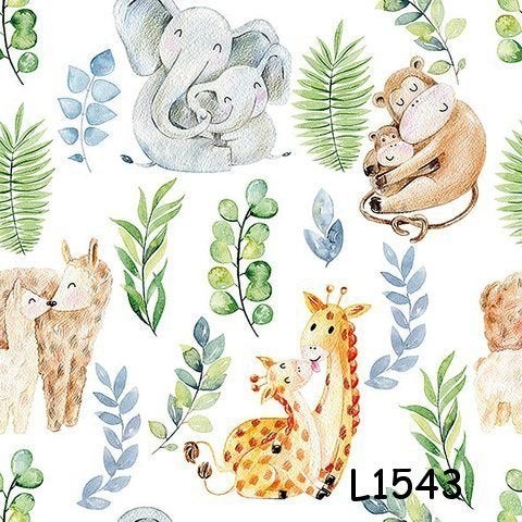 Servetten decoupage/bullet journal * dieren L1543, Hobby en Vrije tijd, Verzenden, Nieuw