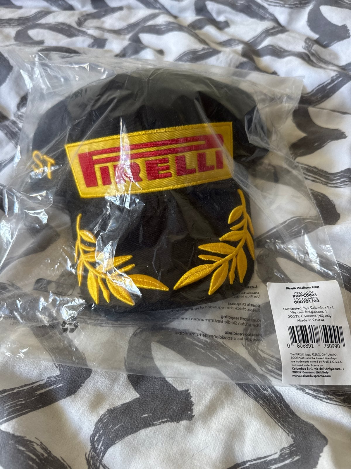 Pirelli Podium Cap - Nieuw in verpakking, Ophalen of Verzenden, Nieuw, One size fits all, Pet