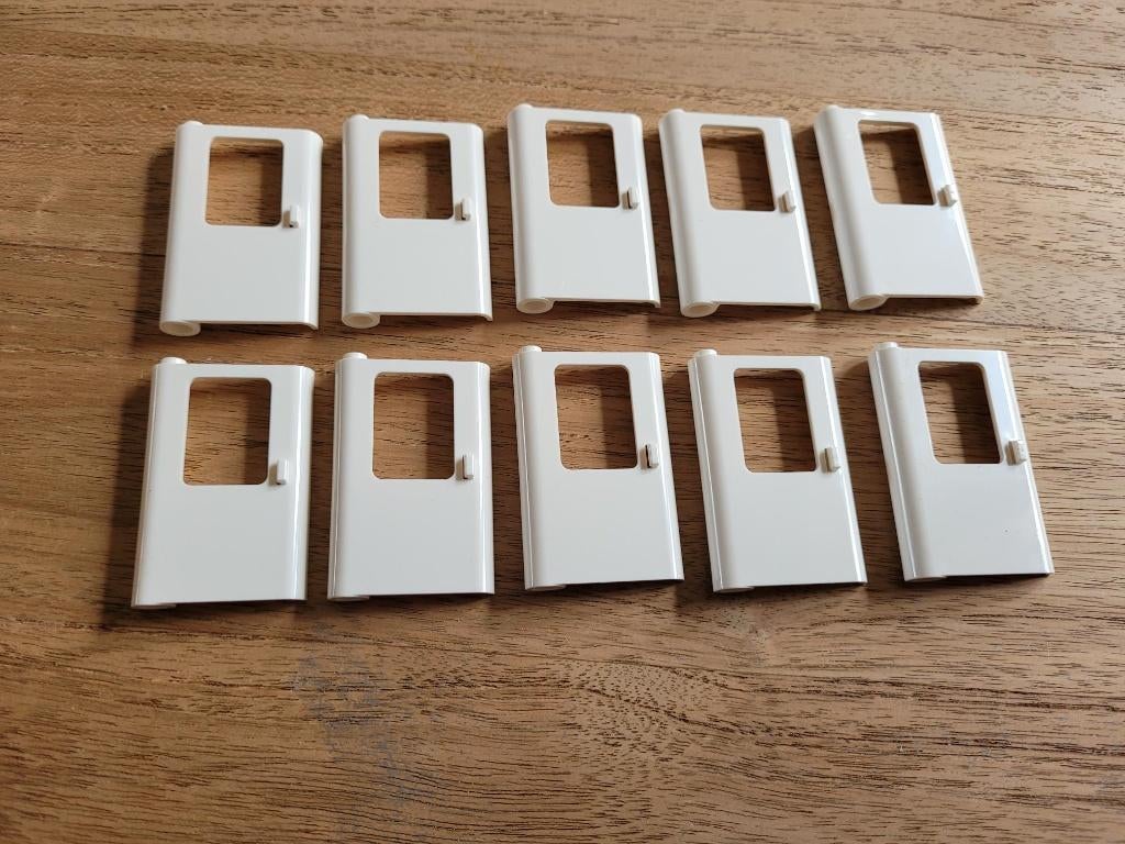 Partij N678=10x Nieuwe Lego trein deuren wit, Lego, Lego, Lego, Nieuw
