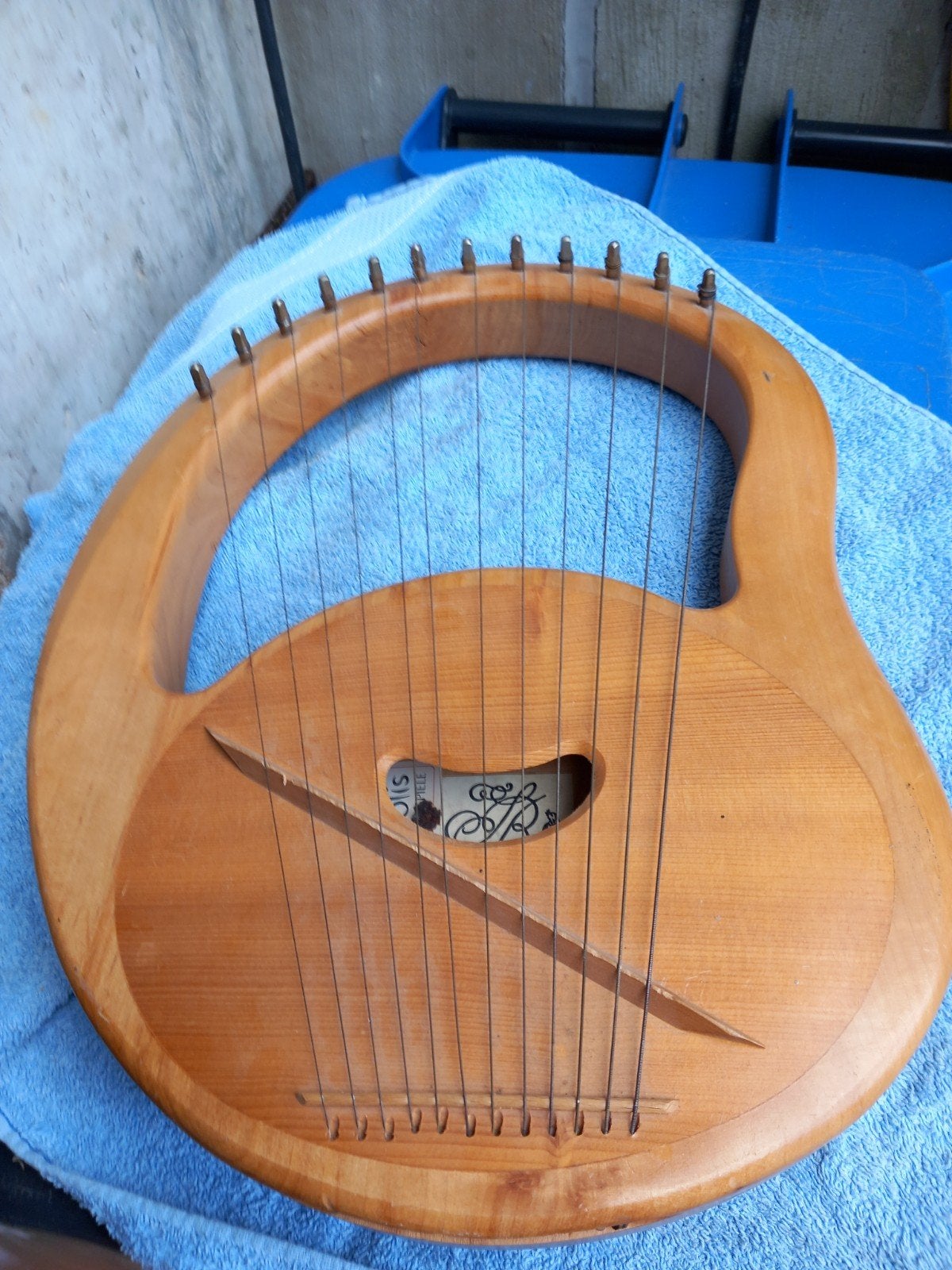 Harp Rossier - Stefan Rössler Instrumentenbau, Muziek en Instrumenten, Ophalen of Verzenden, Gebruikt