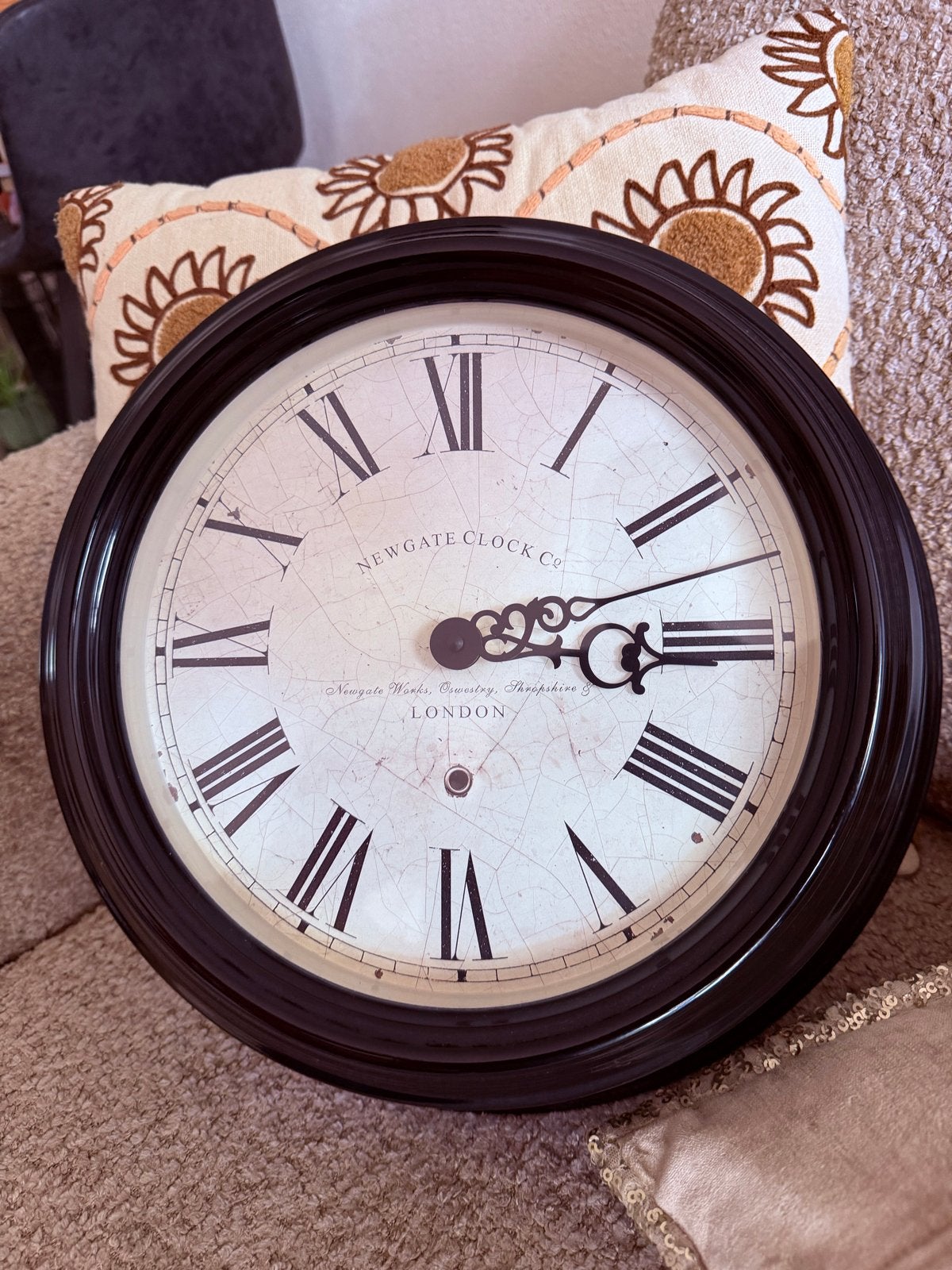 Vintage Newgate wandklok - Zeer goede staat, Huis en Inrichting, Ophalen of Verzenden