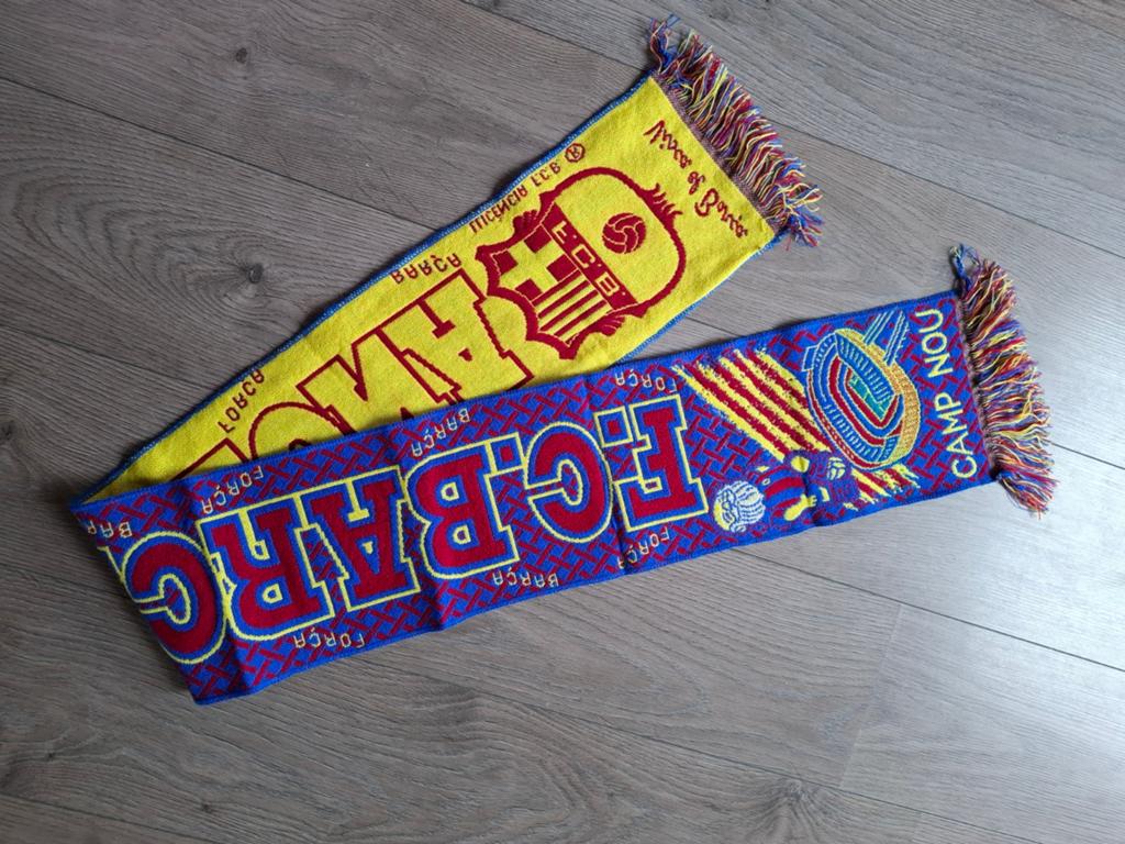Voetbal sjaal FC Barcelona, Ophalen of Verzenden, Nieuw, Buitenlandse clubs, Vaantje of Sjaal