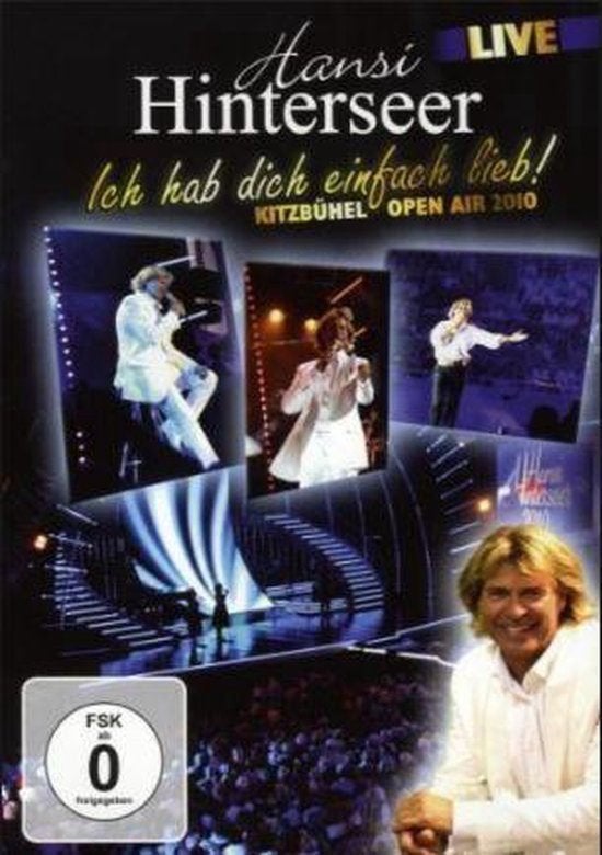 Hansi Hinterseer Live: Ich hab dich einfach lieb! (DVD), Alle leeftijden, Duits, Ophalen of Verzenden, Concert