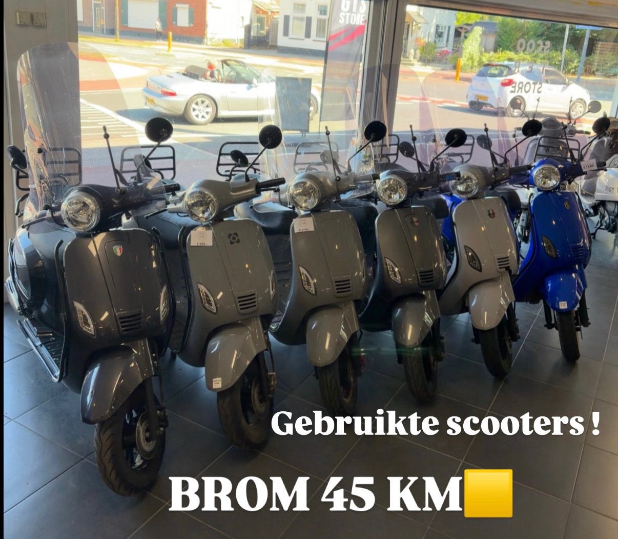 Gebruikte scooters met garantie ! ✅ SYM , AGM VX50 , GTS, Ophalen of Verzenden, Gebruikt