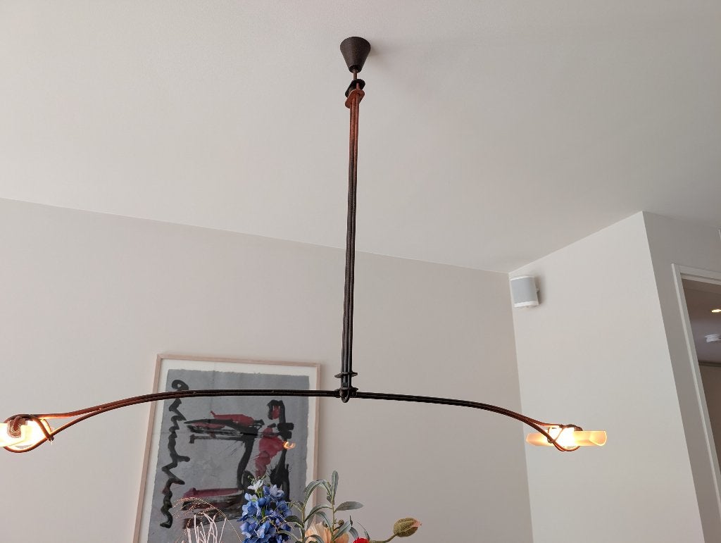 Terzani designlampen, Huis en Inrichting, Ophalen, Gebruikt, Glas