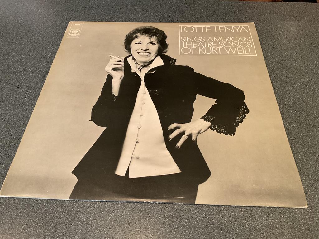Lotte Lenya sings Kurt Weill Vinyl LP, 1960 tot 1980, Gebruikt, Ophalen of Verzenden, 12 inch