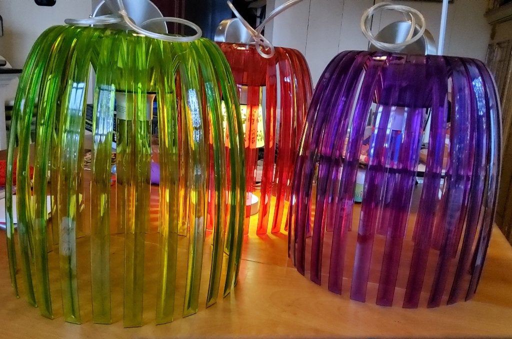 3 KOZIOL josephine hanglampen mt. M, Ophalen, Nieuw, Kunststof, E27 (groot)