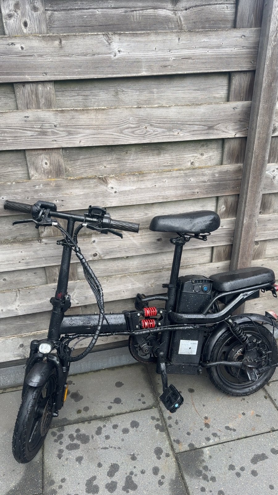 Opvouwbare elektrische fiets - Compact en handig, Gebruikt, Minder dan 47 cm, 30 tot 50 km per accu, Ophalen