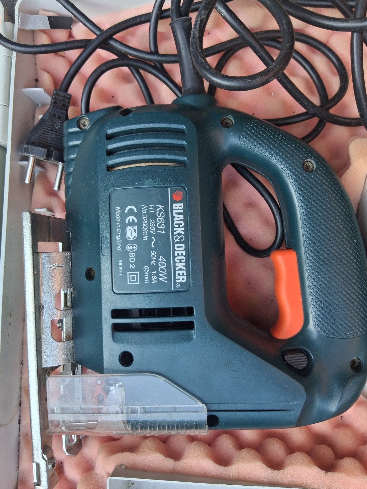 Decoupeerzaag, Ophalen, Minder dan 600 watt, Decoupeerzaag, 30 tot 70 mm