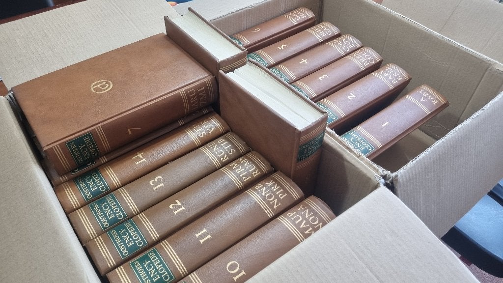 Oosthoeks Encyclopedie, Boeken, Encyclopedieën, Ophalen, Gelezen, Algemeen, Complete serie