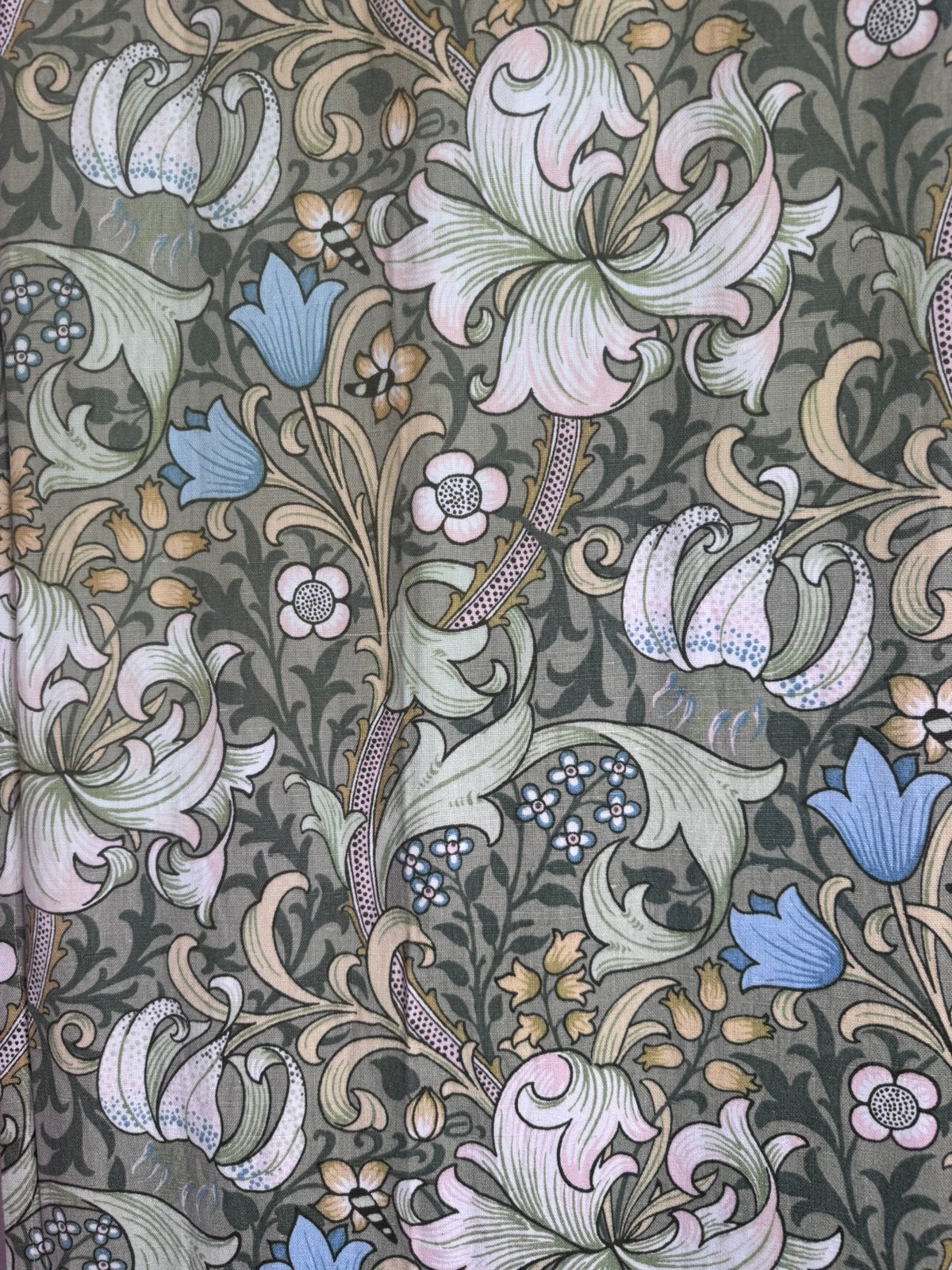 William Morris - Sanderson gordijnstof, Ophalen, Gebruikt, 200 cm of meer, 25 tot 50 cm