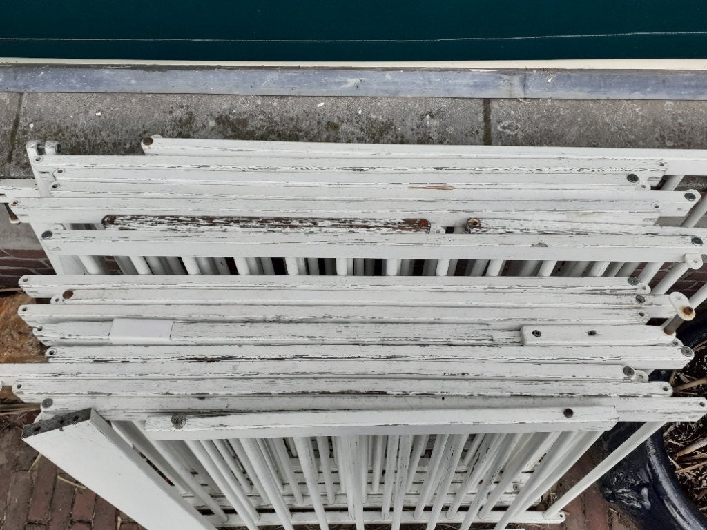 Veiligheids hek tuin wit kind of dier gratis, Ophalen, Gebruikt