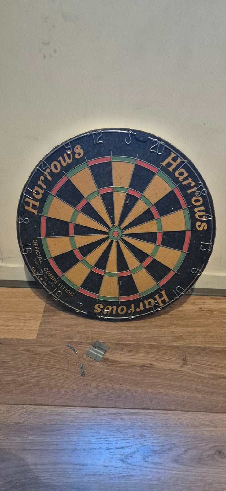 Harrows Dartbord - Gebruikt maar functioneel, Ophalen, Gebruikt, Dartbord