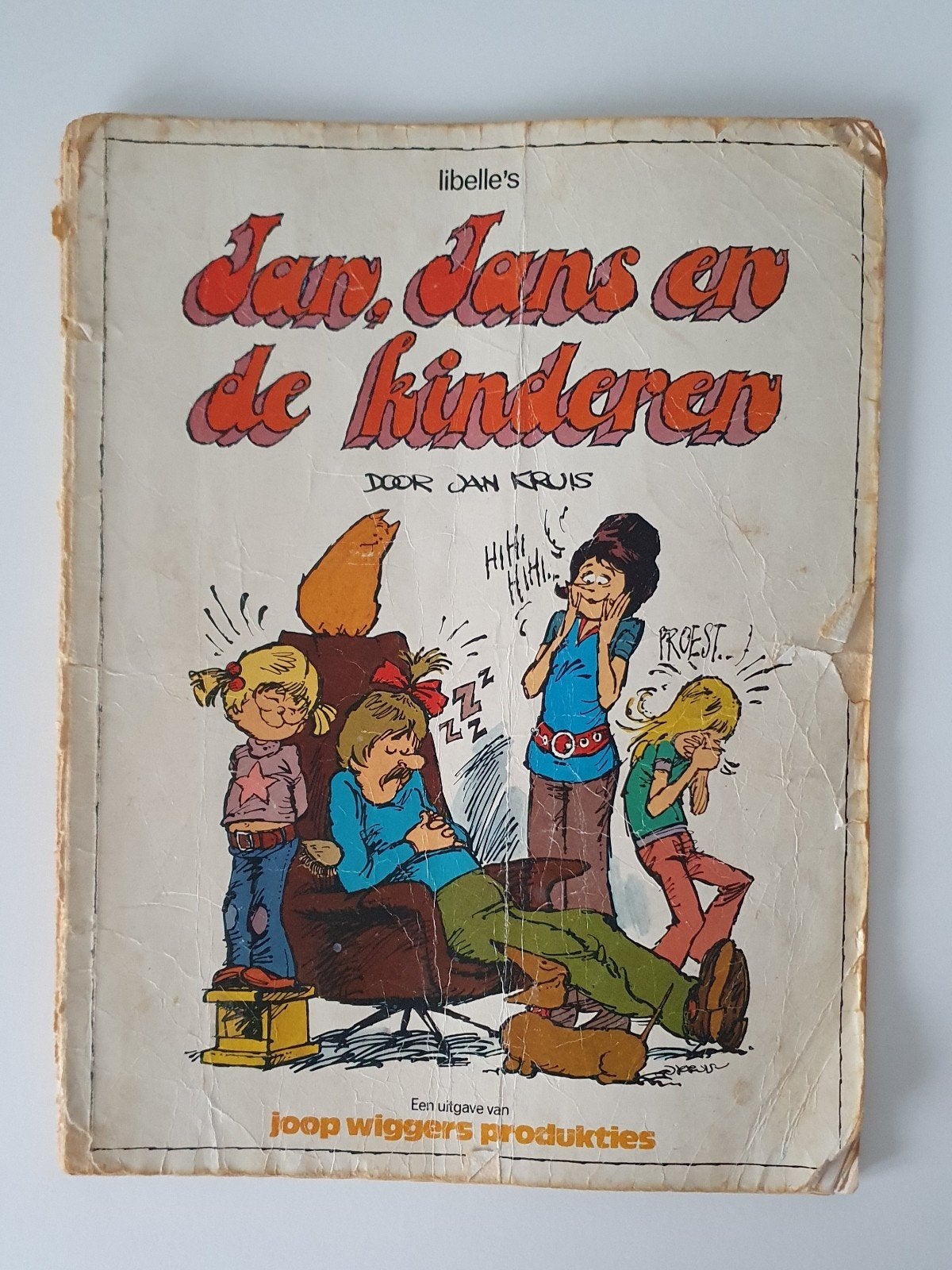Jan Jans en de Kinderen Joop Wiggers jaren 70, Meerdere stripboeken, Ophalen of Verzenden, Gelezen