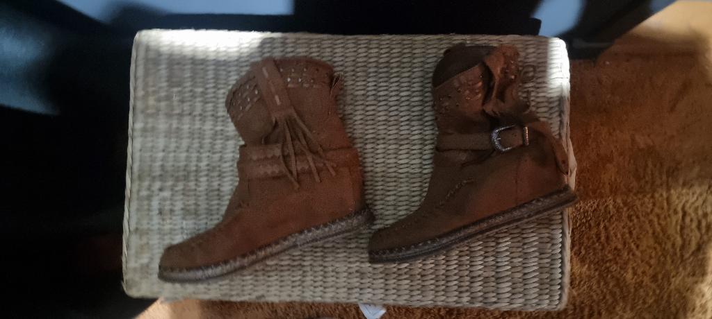 mocassins in maat 42, Bruin, Lage of Enkellaarzen, Ophalen of Verzenden, Zo goed als nieuw