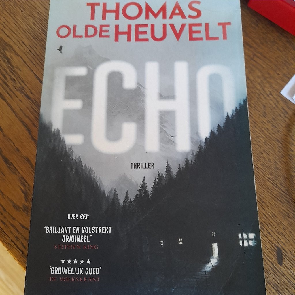 Thomas Olde Heuvelt - Echo, Boeken, Thrillers, Ophalen of Verzenden, Nieuw, Thomas Olde Heuvelt, Nederland