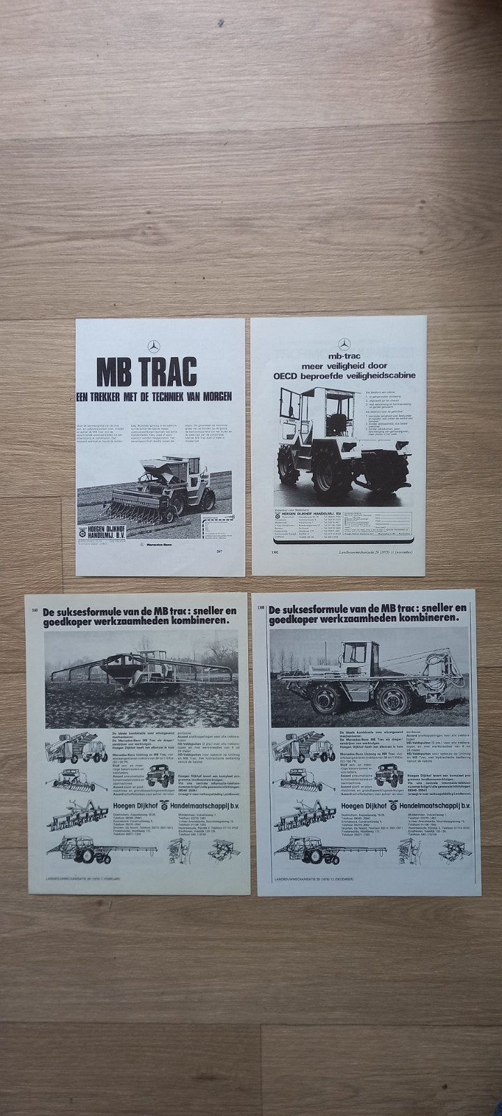 MB - Trac advertenties., Ophalen of Verzenden, 1920 tot 1940, Tijdschrift