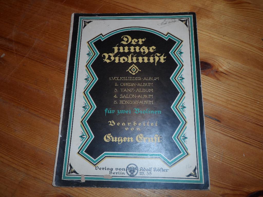 Der junge violinist - eugen ernst, Muziek en Instrumenten, Gebruikt, Klassiek, Ophalen of Verzenden, Banjo of Mandoline