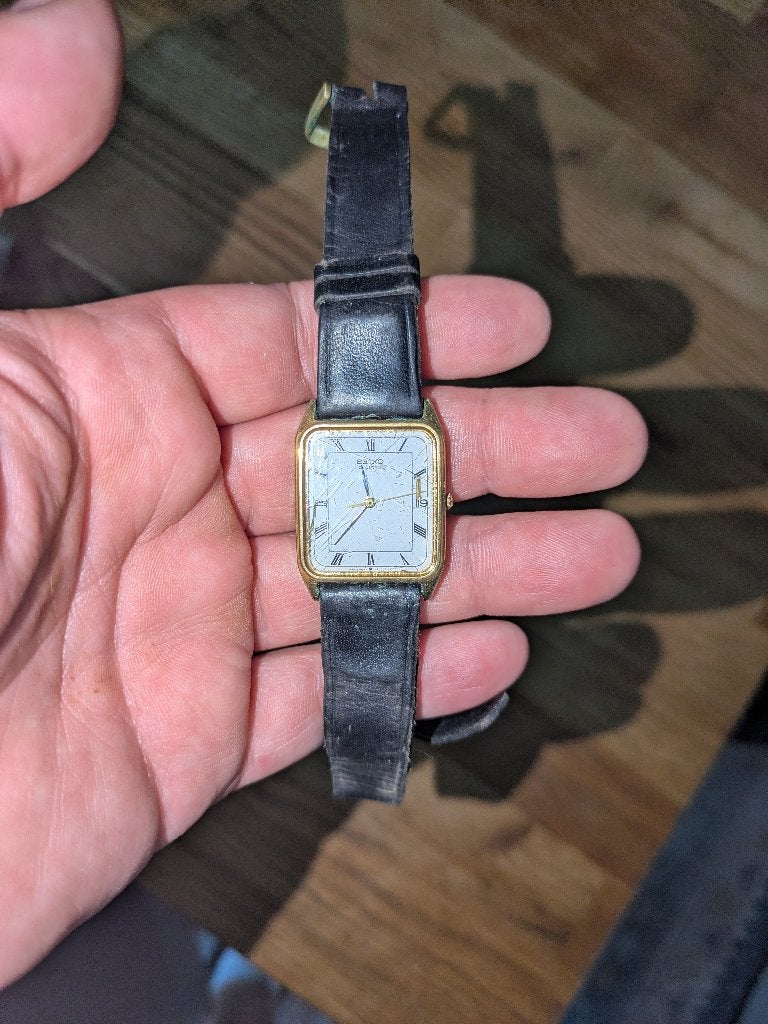 Seiko tank, Ophalen of Verzenden, Staal, Seiko, 1960 of later