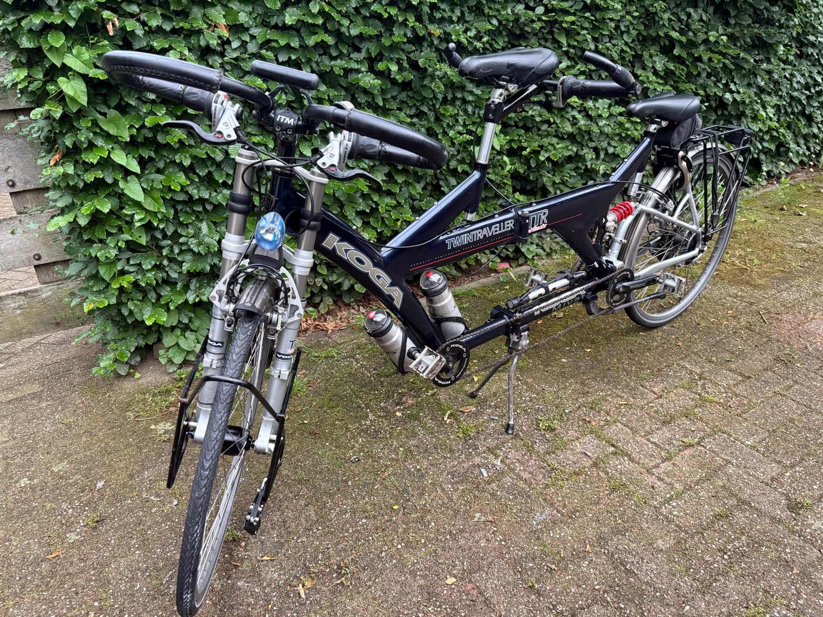 Koga Twintraveller vouwbare tandem, goede staat, Fietsen en Brommers, Ophalen, Gebruikt, Opvouwbaar