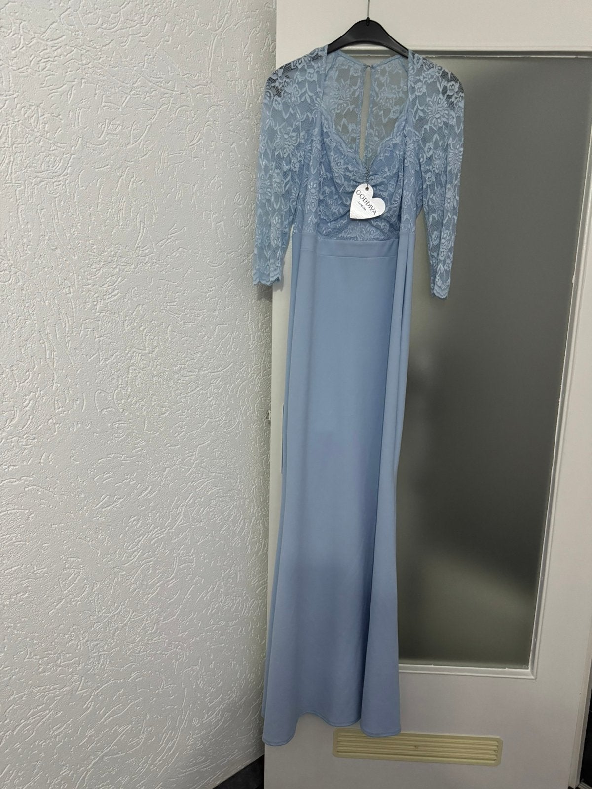 Nieuwe avondjurk, Maat 38/40 (M), Galajurk, Blauw, Nieuw