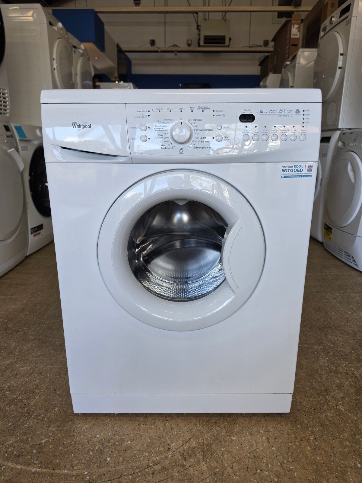 Whirlpool wasmachine | 6 kilo | A++ | Gratis thuis 🚚✅️, Jirnsum, Ophalen of Verzenden, Voorlader, Energieklasse A of zuiniger