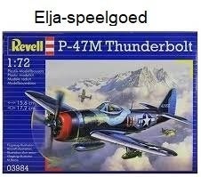 Modelbouw Revell 1:72 P-47 M Thunderbolt 3984 Vliegtuig, 1:72 tot 1:144, Revell, Nieuw, Ophalen of Verzenden