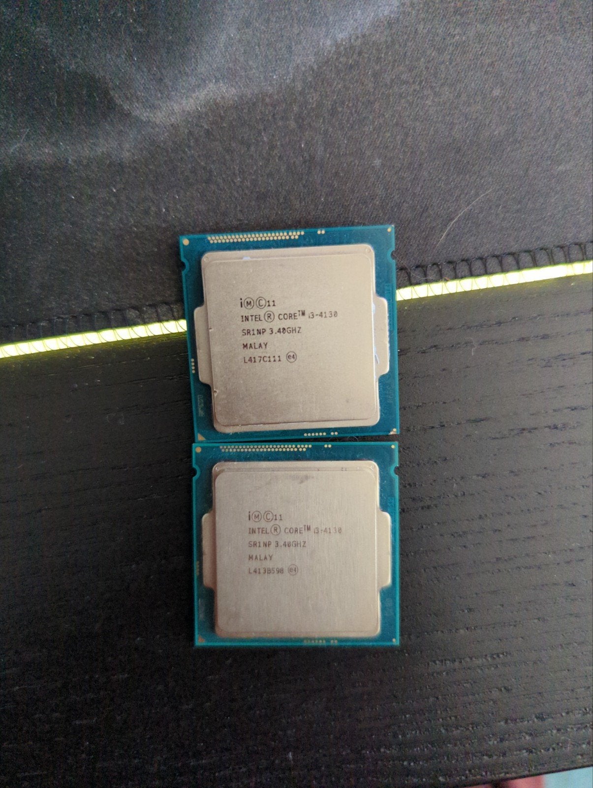 2x Intel Core i3-4130 Processor (3.40 GHz) LGA 1150, Computers en Software, Gebruikt, Intel Core i3-4130, Ophalen of Verzenden