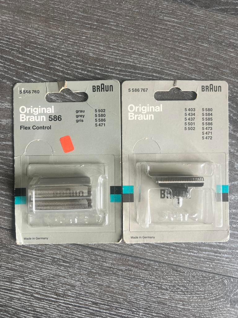 Braun scheerblad en messenblokjes, Ophalen of Verzenden, Nieuw, Scheren en Epileren