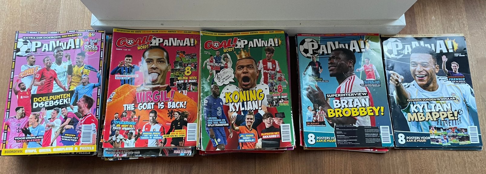 Panna tijdschriften, Ophalen, Gelezen