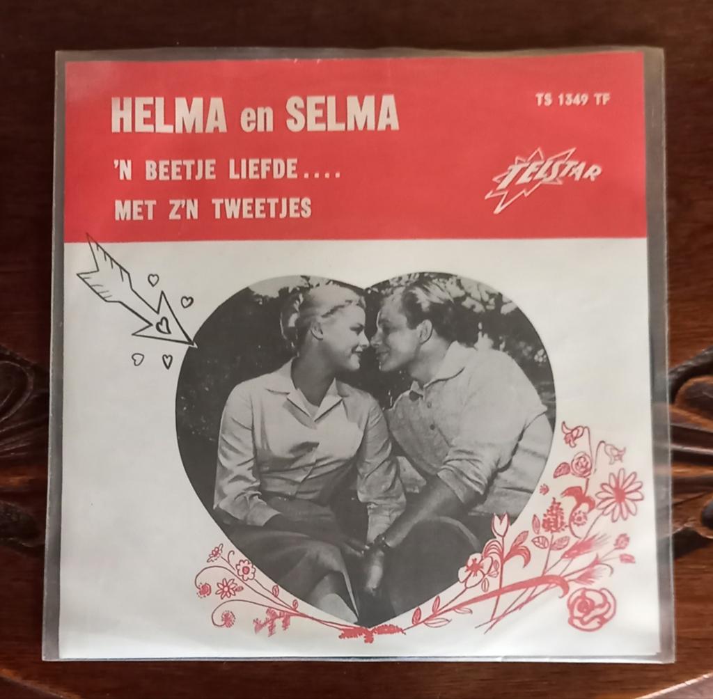 Single helma en selma n'beetje liefde, Cd's en Dvd's, Vinyl | Nederlandstalig, Ophalen, Gebruikt, Overige formaten, Levenslied of Smartlap