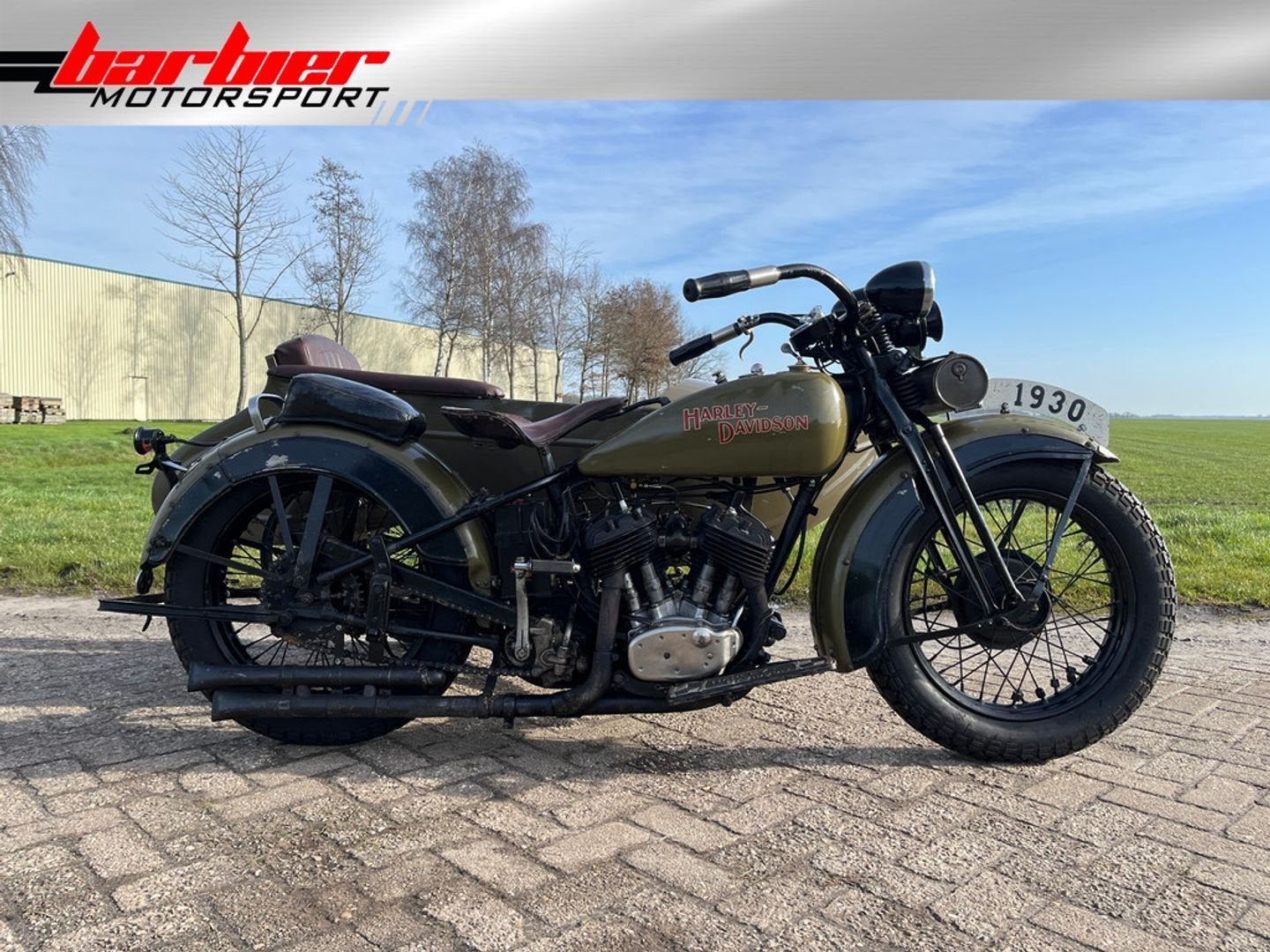 Harley-Davidson FLATHEAD DS30 (bj 1930), HARLEY-DAVIDSON, 4 cilinders, 649 cc, Bedrijf