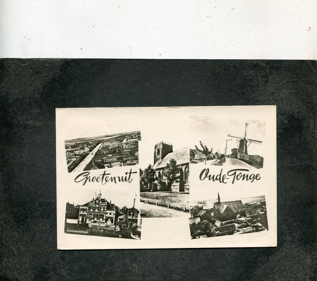 Ansicht Groeten uit Oude Tonge, Verzenden, 1960 tot 1980, Gelopen