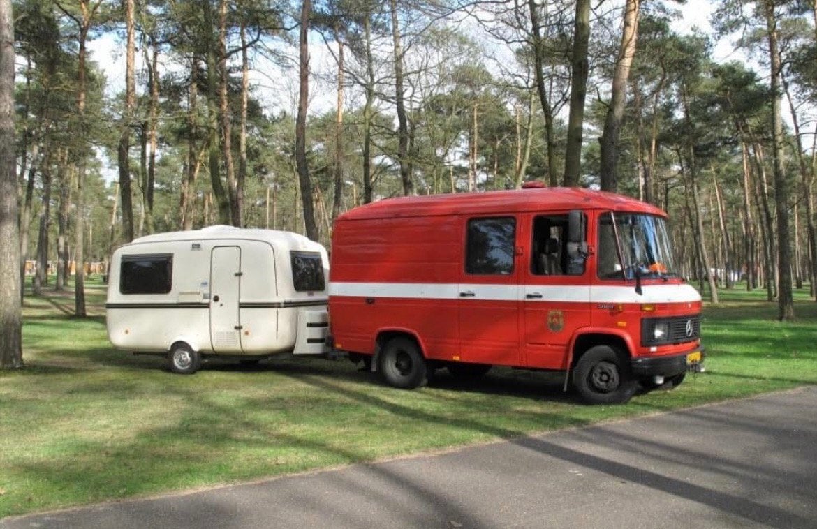 Vintage Caravan te huur Lander Graziella 4 persoons, Drie personen of meer