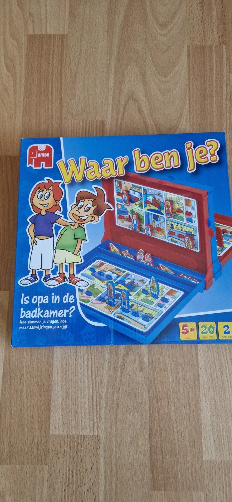 Jumbo Waar ben je? Reisspel - Zoekspel voor kinderen, Hobby en Vrije tijd, Ophalen of Verzenden, Zo goed als nieuw, Jumbo, Reisspel