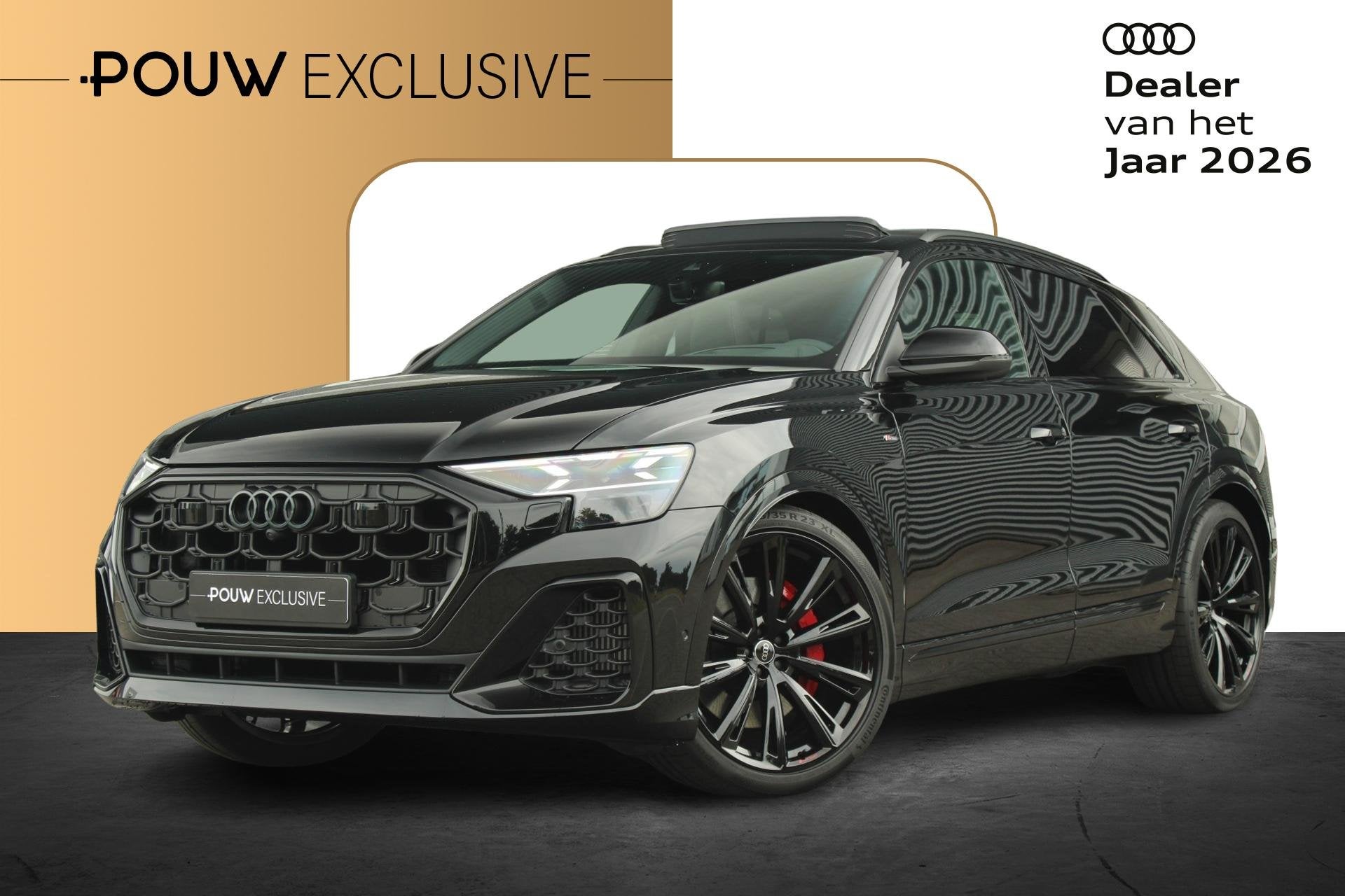 Audi Q8 60 TFSIe 490pk quattro Pro Line S Competition | Pano, Auto's, Automaat, 12 maanden, Gebruikt, 2995 cc
