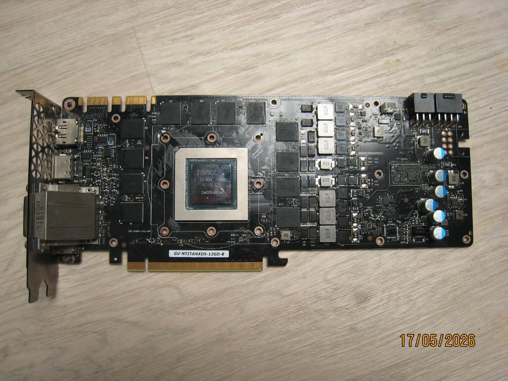 Defecte Nvidia GTX Titan X 12GB, Computers en Software, Videokaarten, Niet werkend, Nvidia, PCI-Express 3.0, GDDR5, HDMI, DisplayPort
