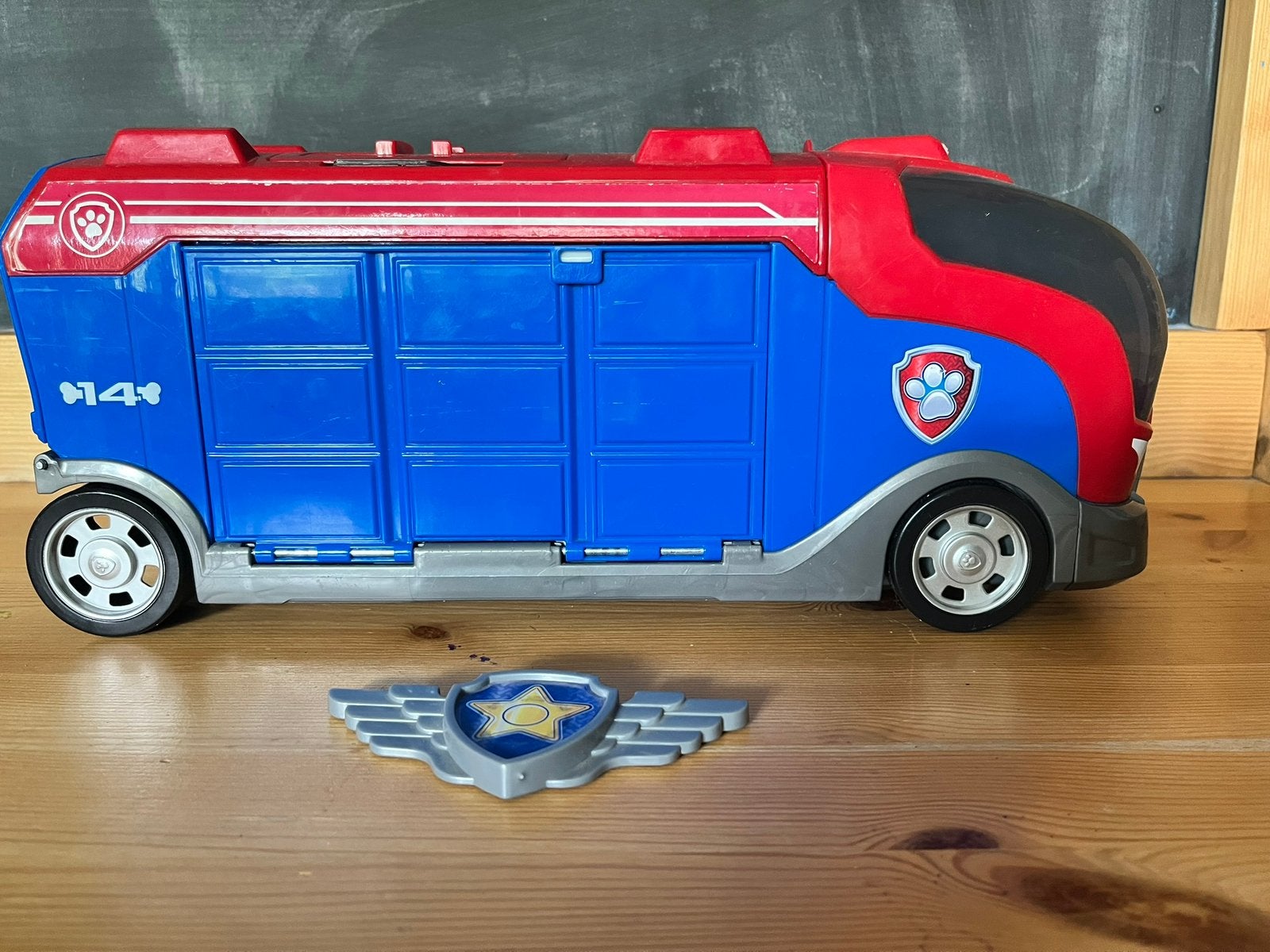 Paw Patrol Patroller met 4 voertuigen en figuren, Ophalen of Verzenden, Gebruikt