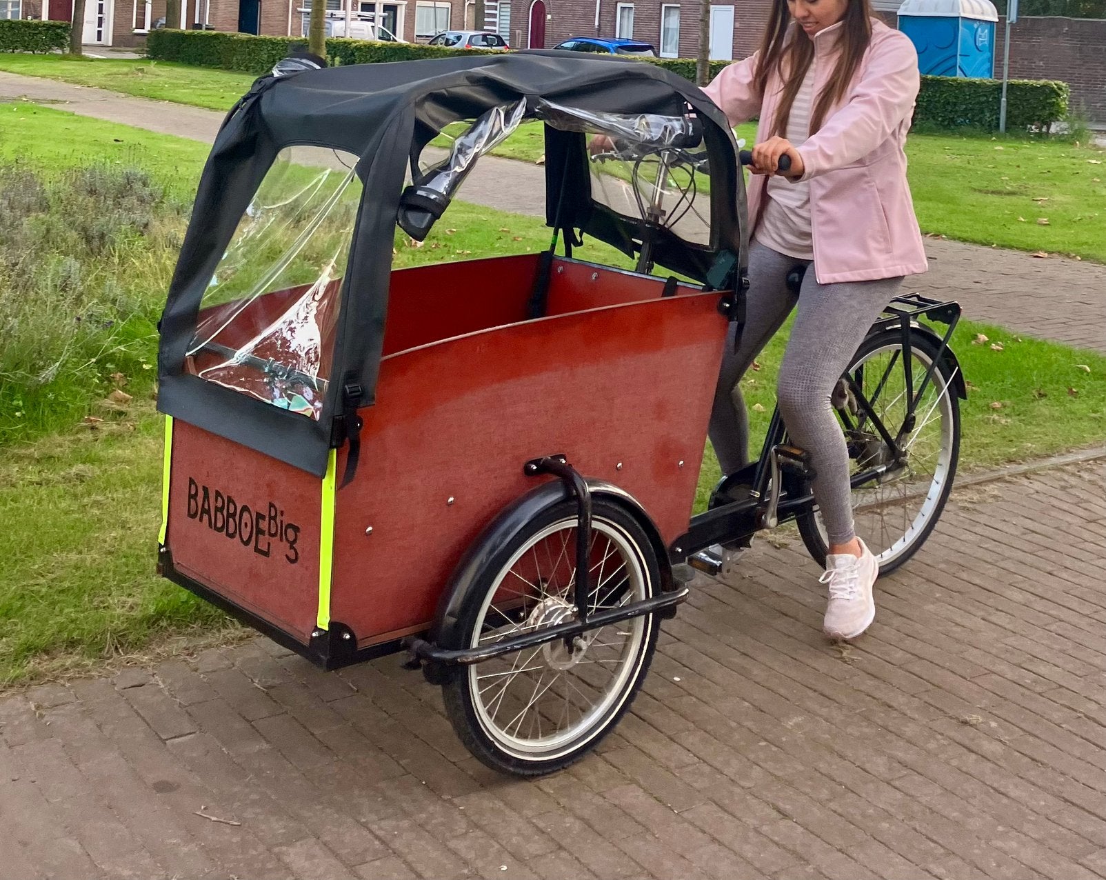 Baboo bakfiets, Ophalen of Verzenden, Gebruikt, 4 kinderen of meer