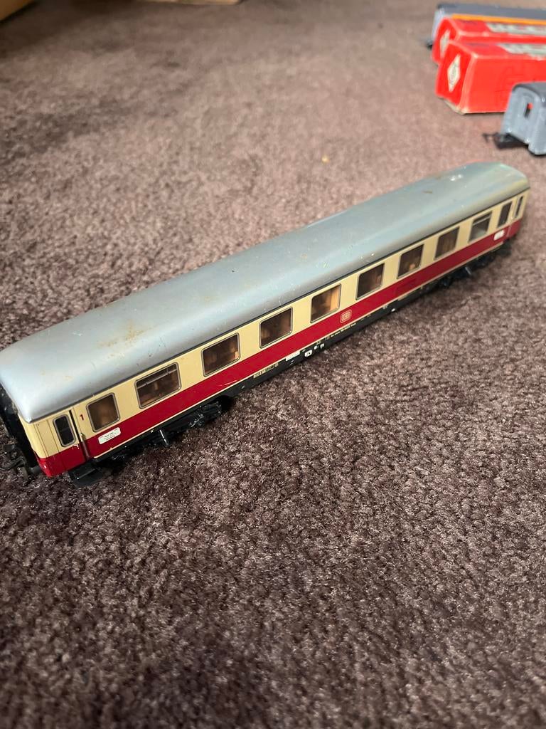Märklin passagierswagon - DB - Made in Western Germany, Hobby en Vrije tijd, Modeltreinen | H0, Wisselstroom, Gebruikt, Wagon