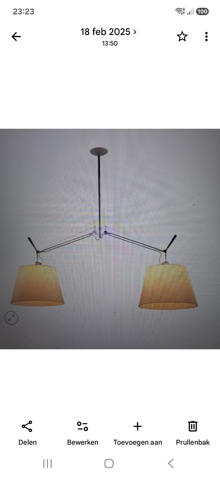 Armatuur voor Artemide Tolomeo lamp, Ophalen of Verzenden