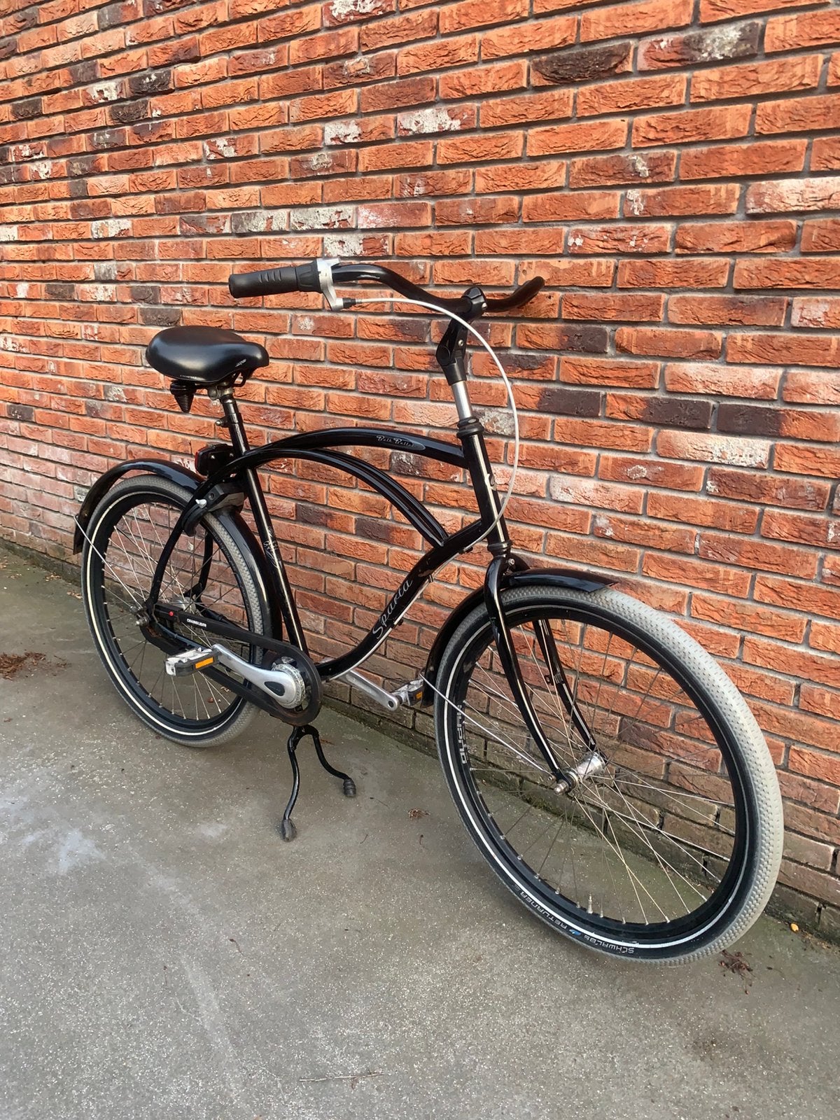 Herenfiets Cruiser Sparta, Ophalen, Zo goed als nieuw, Staal